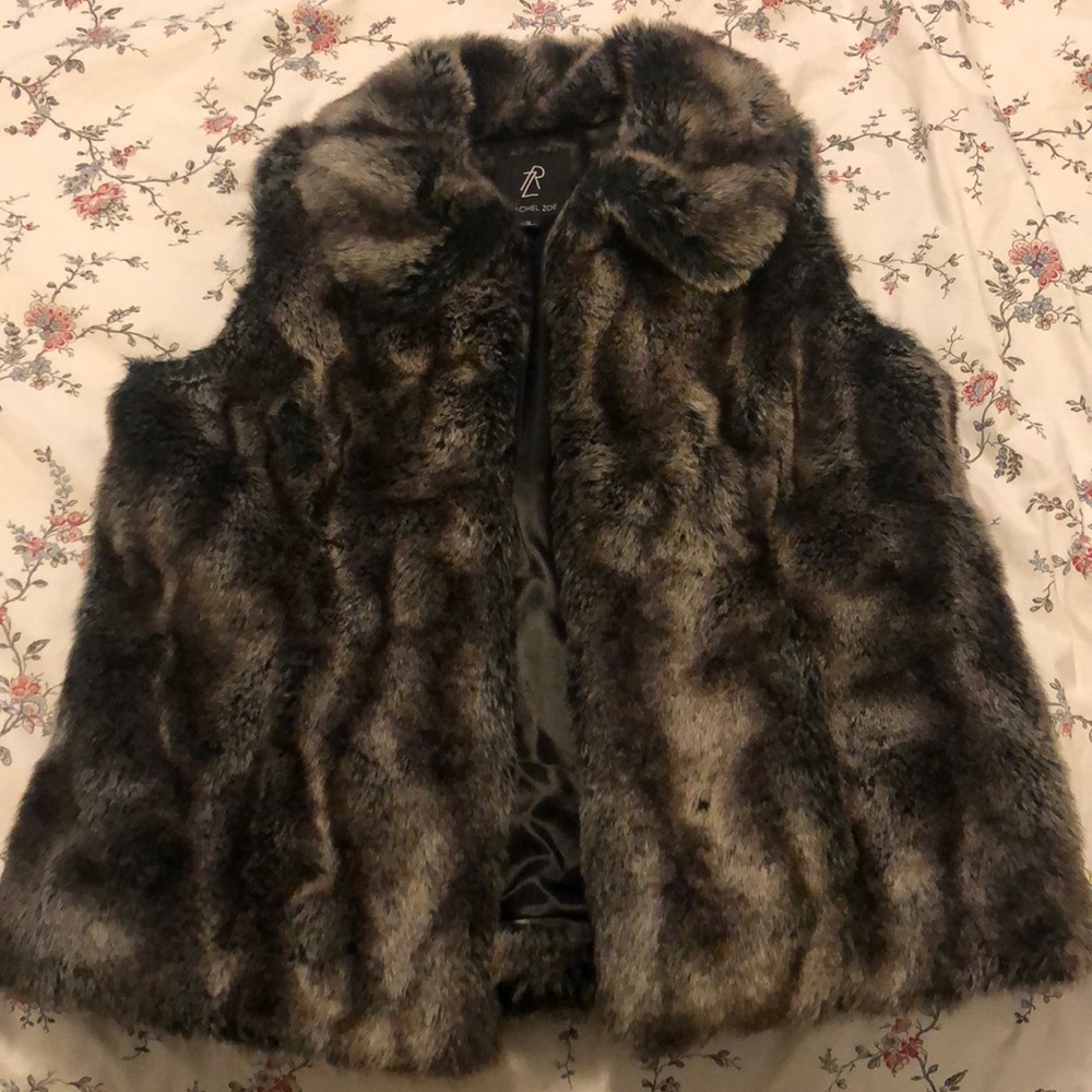 Rachel Zoe Faux Fur Vest